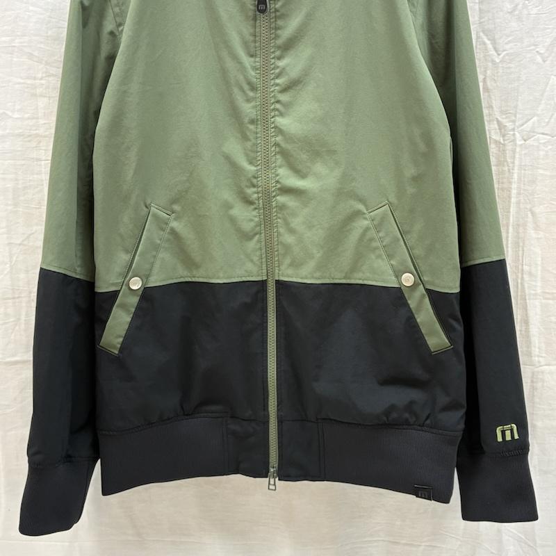 古着 USED ジャケット、上着 ジャンパー、ブルゾン TRAVISMATHEW トラヴィスマシュー 切替 ナイロン ボンバー ジャケット ゴルフ ウェア XL メンズ USED 古着 中古 50168173