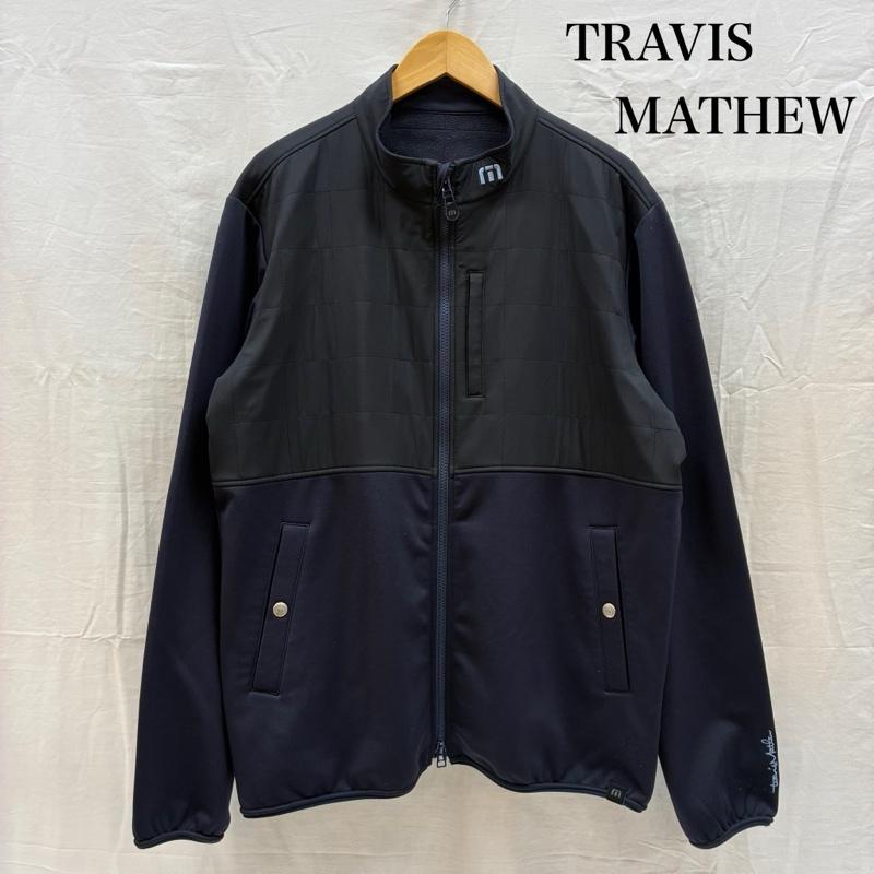 古着 USED ジャケット、上着 ジャンパー、ブルゾン TRAVISMATHEW トラヴィスマシュー 切替 フリース ライナー キルティング ジャケット ゴルフ ウェア XXL メンズ USED 古着 中古 50168174