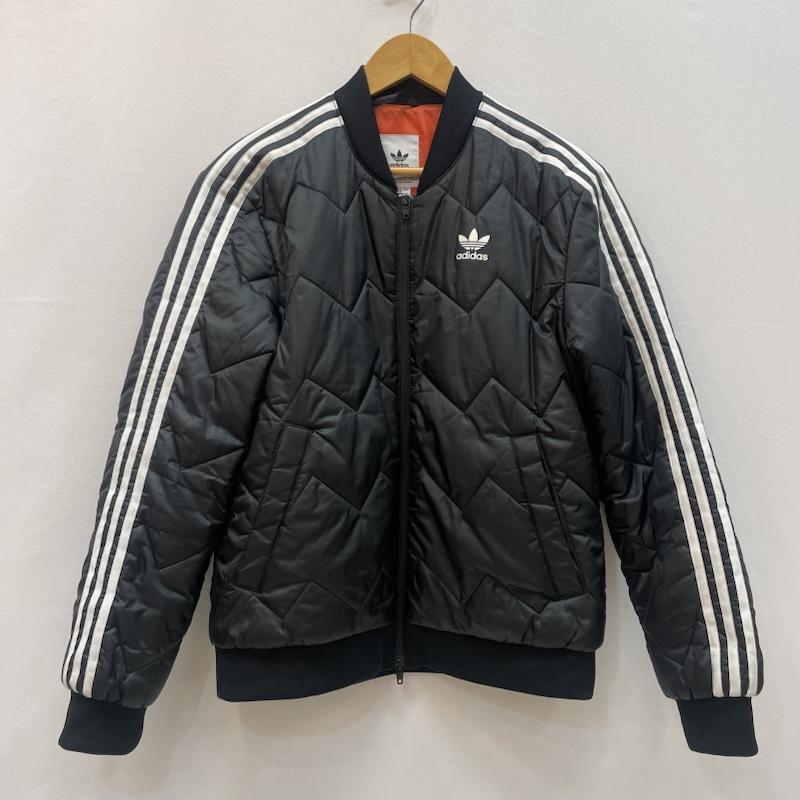 アディダスオリジナルス adidas originals ジャケット、上着 ジャンパー、ブルゾン SST キルティング ジャケット スリー ストライプス M 黒 / ブラック / black X 白 / ホワイト / white メンズ USED 古着 中古 50168182
