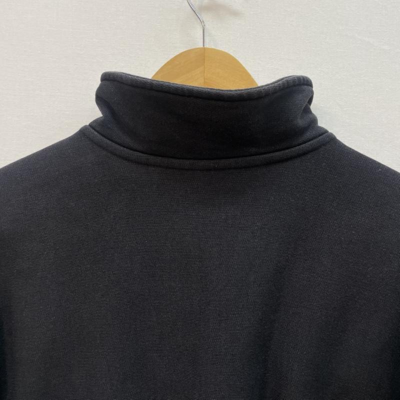 カーハート ダブリューアイピー Carhartt WIP トレーナー 長袖 ハーフ ジップ アメリカン スクリプト スウェット シャツ ワンポイント 刺繍 ロゴ L 黒 / ブラック / black メンズ USED 古着 中古 50168183