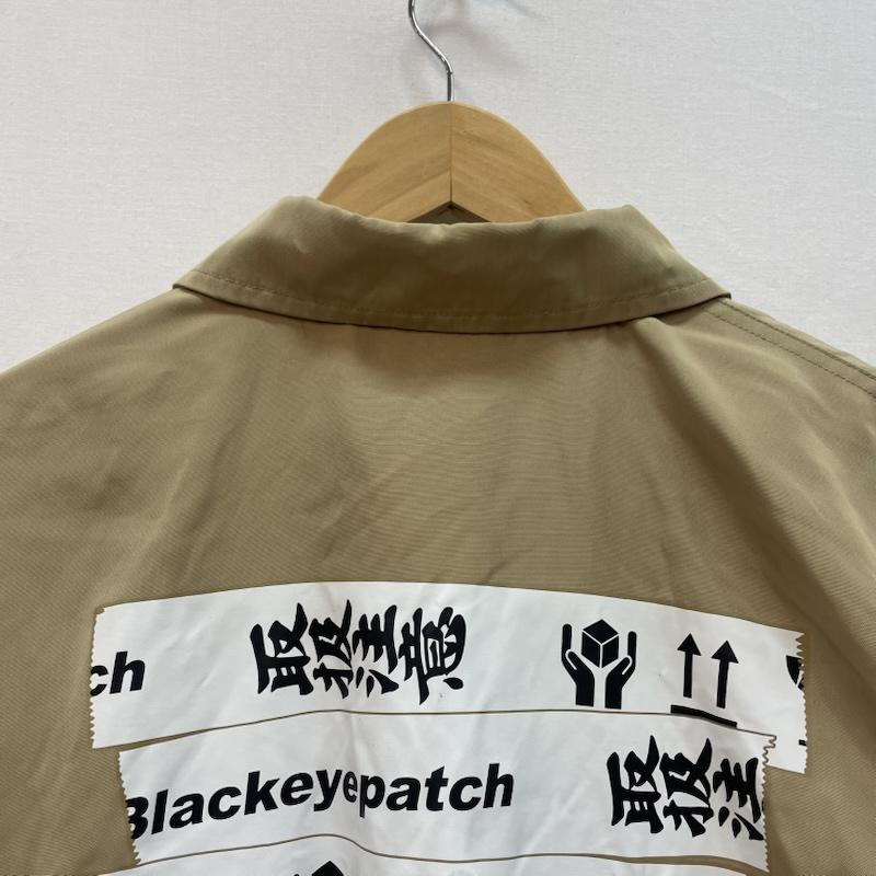 ブラックアイパッチ BlackEyePatch ジャケット、上着 ジャンパー、ブルゾン コーチ ジャケット 取扱注意 グラフィック テープ デザイン L ベージュ / ベージュ / beige メンズ USED 古着 中古 50168184