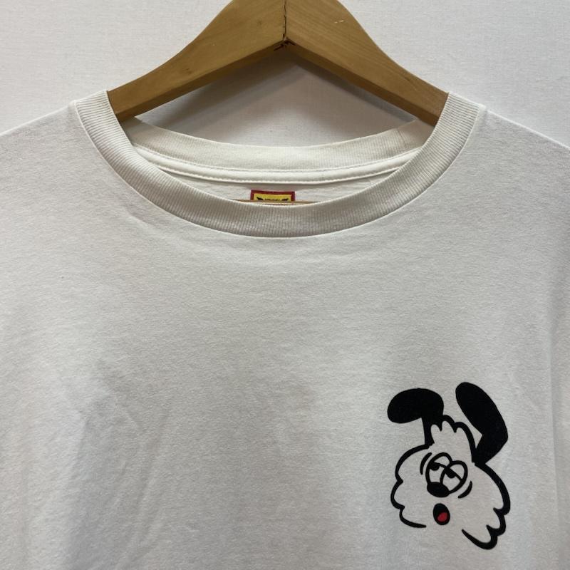 ヒューマンメード HUMAN MADE Tシャツ 長袖 VERDY VICK LONG SLEEVE T-SHIRT 袖 ロゴ XL 白 / ホワイト / white メンズ USED 古着 中古 50168185