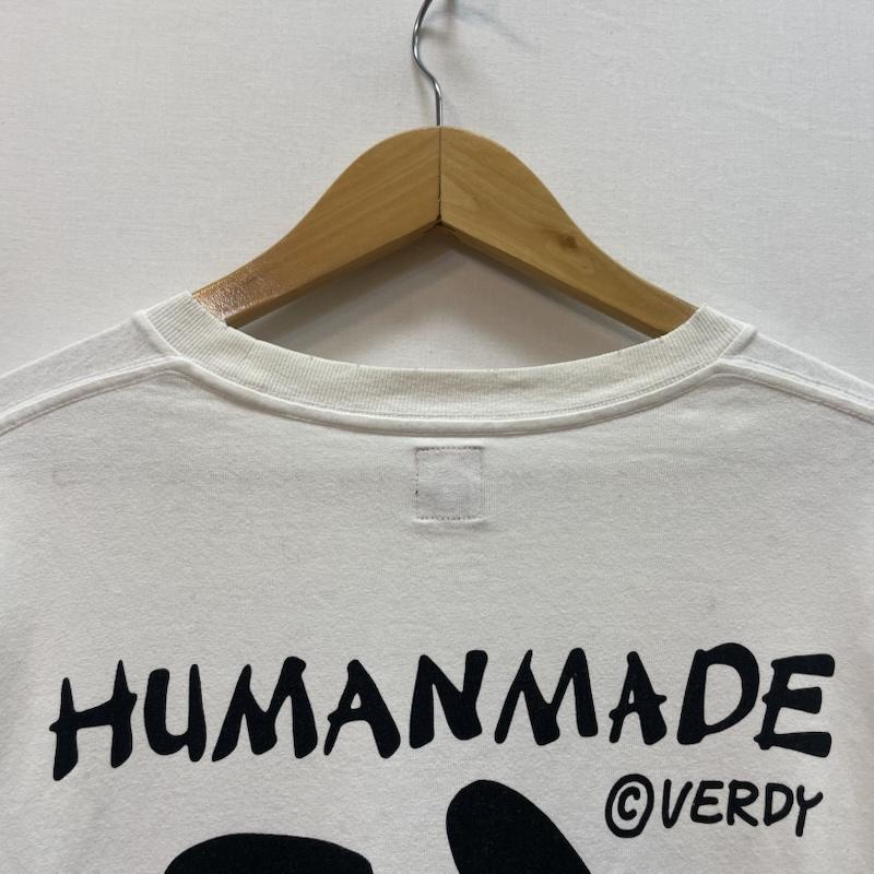 ヒューマンメード HUMAN MADE Tシャツ 長袖 VERDY VICK LONG SLEEVE T-SHIRT 袖 ロゴ XL 白 / ホワイト / white メンズ USED 古着 中古 50168185