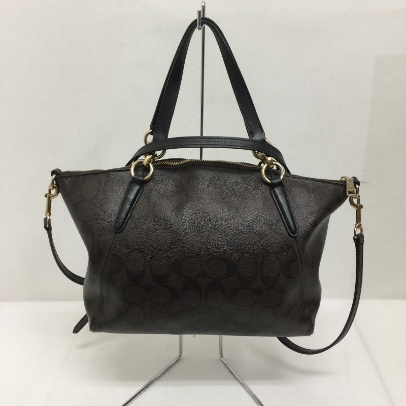 コーチ COACH ショルダーバッグ ショルダーバッグ COACH 2WAY　ショルダー　ハンドバッグ　PVC　ブラウン　茶　総柄　F28989 - 総柄 茶 / ブラウン / brown レディース USED 古着 中古 50168189