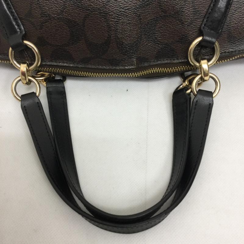 コーチ COACH ショルダーバッグ ショルダーバッグ COACH 2WAY　ショルダー　ハンドバッグ　PVC　ブラウン　茶　総柄　F28989 - 総柄 茶 / ブラウン / brown レディース USED 古着 中古 50168189
