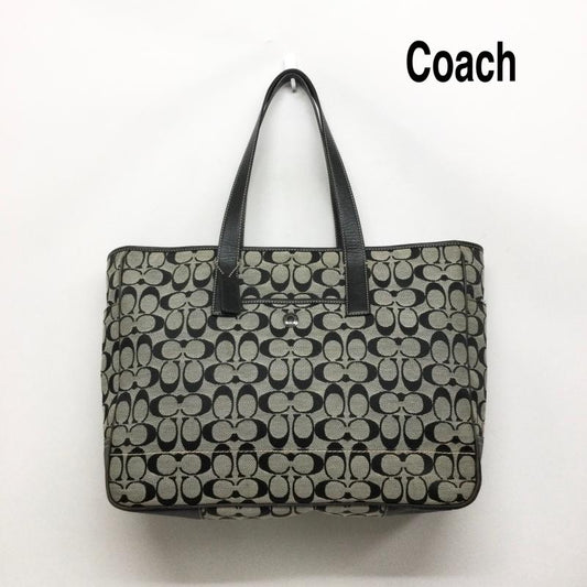 コーチ COACH トートバッグ トートバッグ COACH トートバッグ キャンバス グレー 総柄 7068 - 総柄 灰 / グレー / gray レディース USED 古着 中古 50168190