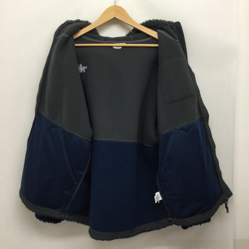ザノースフェイス THE NORTH FACE ジャケット、上着 ジャンパー、ブルゾン THE NORTH FACE LYMAN FLEECE HOODIE ライマン フリースフーディー NJ4FM53M L ロゴ、文字 灰 / グレー / gray X 紺 / ネイビー / navy メンズ USED 古着 中古 50168193