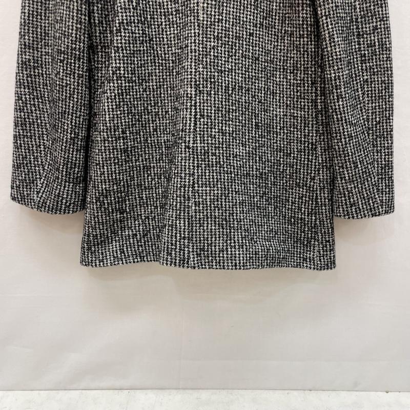 アニエス・ベー agnes b. ジャケット、上着 ジャケット、ブレザー ウール ジャケット モノトーン 千鳥格子 チェック 柄 1 白 / ホワイト / white X 黒 / ブラック / black メンズ USED 古着 中古 50168197
