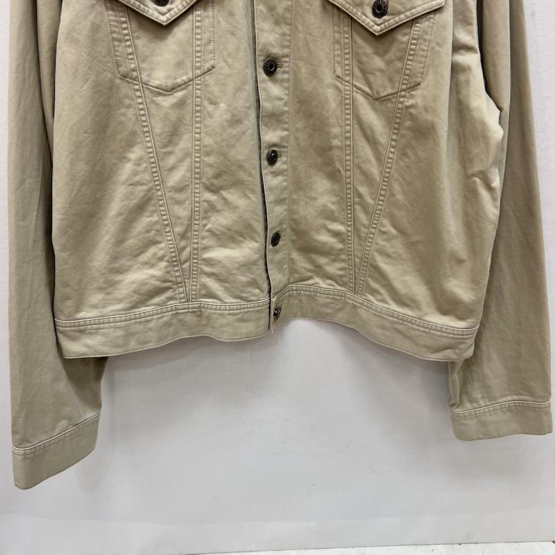 ポロバイラルフローレン Polo by RALPH LAUREN ジャケット、上着 ジャンパー、ブルゾン コットン トラッカージャケット ユーロ企画 ヨーロッパ XL ベージュ / ベージュ / beige メンズ USED 古着 中古 50168200