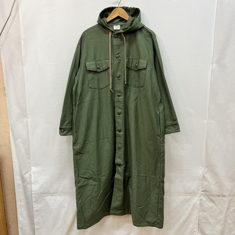 オアスロウ orSlow ワンピース ロングスカート US ARMY ミリタリー シャツワンピース 1 カーキ / カーキ / khaki レディース USED 古着 中古 50168201