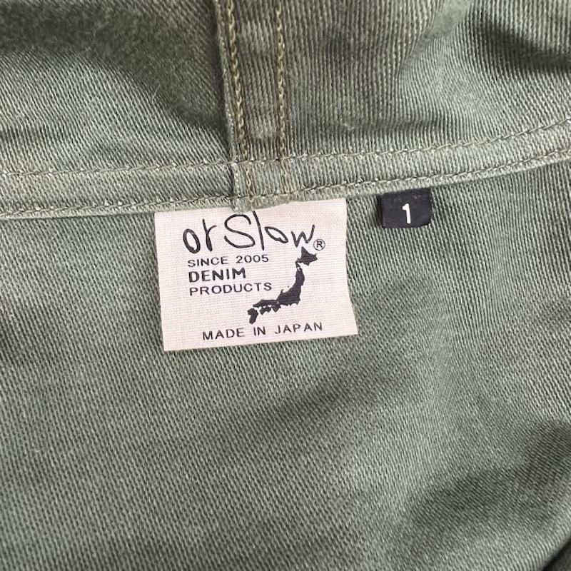 オアスロウ orSlow ワンピース ロングスカート US ARMY ミリタリー シャツワンピース 1 カーキ / カーキ / khaki レディース USED 古着 中古 50168201
