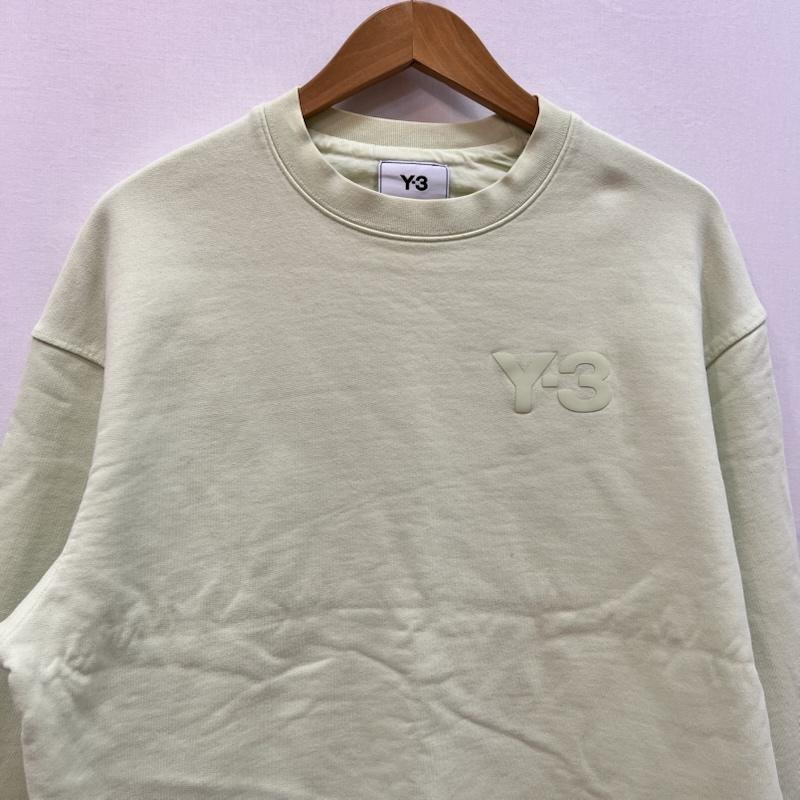 ワイスリー Y-3 トレーナー 長袖 クラシック チェストロゴ クルーネック スウェットシャツ XS 薄緑 / ライトグリーン / メンズ USED 古着 中古 50168203