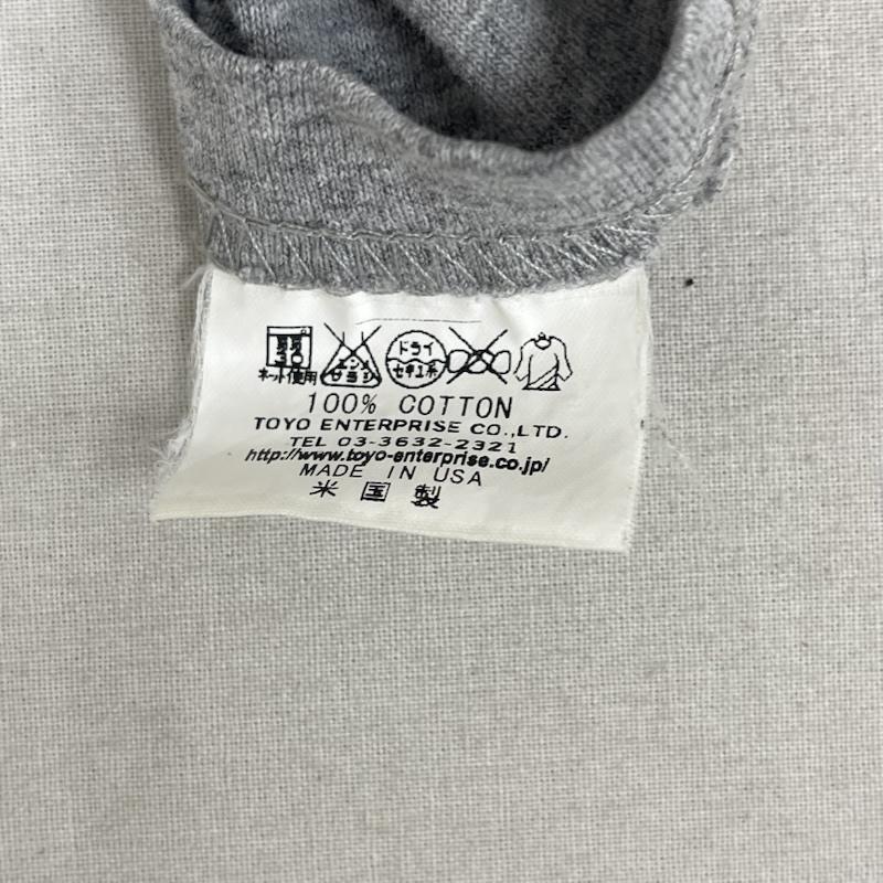 バズリクソンズ Buzz Rickson s Tシャツ 半袖 USA製 366 FBW ミリタリー プリント Tシャツ カットソー 灰 / グレー / gray メンズ USED 古着 中古 50168209