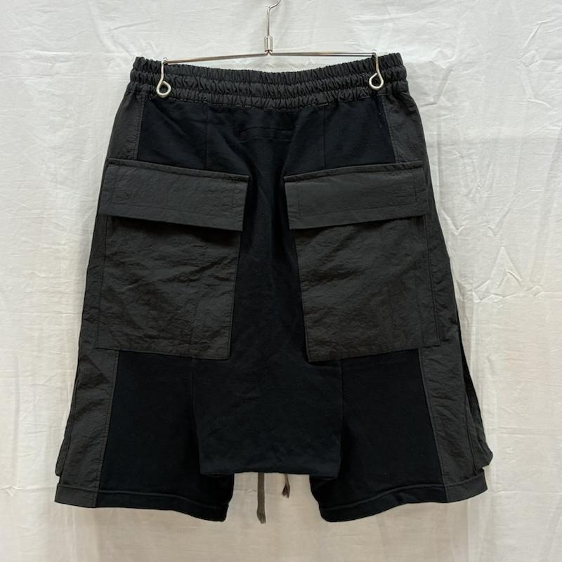 古着 USED パンツ ショートパンツ A.F ARTEFACT エーエフアーティファクト スウェット ナイロン 切替 サルエル ハーフパンツ - メンズ USED 古着 中古 50168210