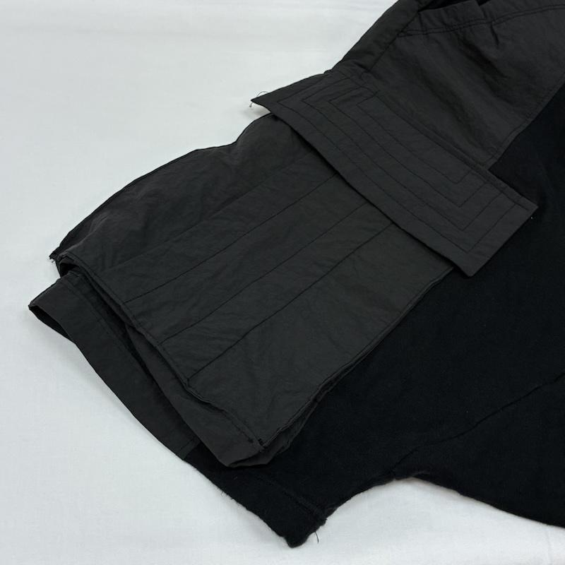 古着 USED パンツ ショートパンツ A.F ARTEFACT エーエフアーティファクト スウェット ナイロン 切替 サルエル ハーフパンツ - メンズ USED 古着 中古 50168210