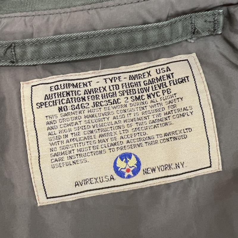 アヴィレックス AVIREX ジャケット、上着 フライトジャケット × PEANUTS コットン A-2 スヌーピー FLYING ACE L カーキ / カーキ / khaki メンズ USED 古着 中古 50168211