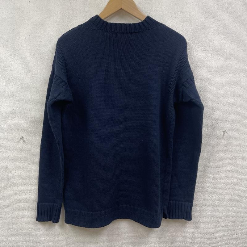 ポロラルフローレン POLO RALPH LAUREN ニット、セーター 長袖 P.R.L. Yacht Club 刺繍 クルーネック ニット セーター XS 紺 / ネイビー / navy メンズ USED 古着 中古 50168212