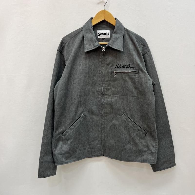 ショット schott ジャケット、上着 ジャンパー、ブルゾン TC ワークジャケット 782-3952005 L 灰 / グレー / gray メンズ USED 古着 中古 50168213