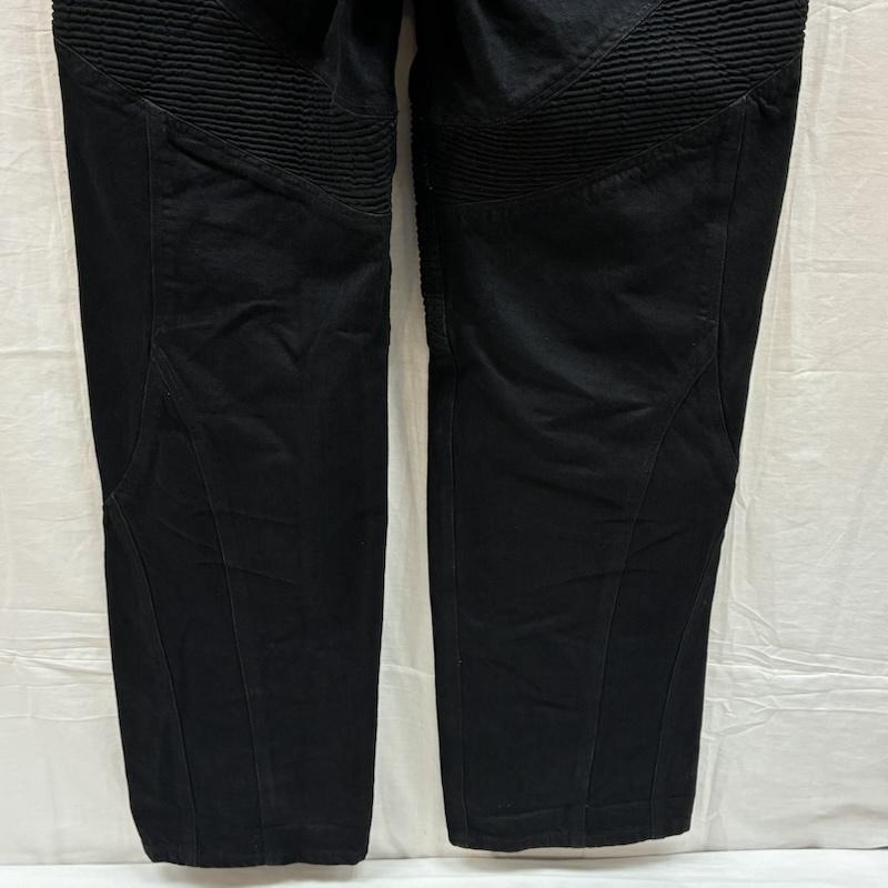 古着 USED パンツ デニム、ジーンズ LIBERE リベーレ 24SS バイカー カッティング ジーンズ 13oz ワイド ブラック デニム パンツ 3 メンズ USED 古着 中古 50168216