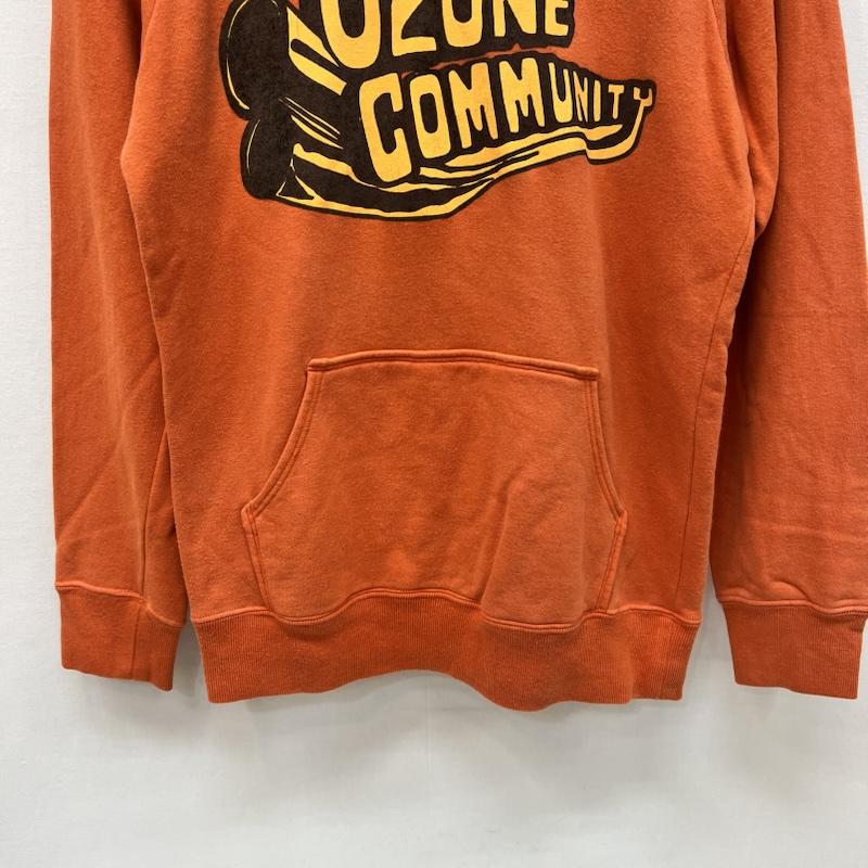 ヒステリックグラマー HYSTERIC GLAMOUR パーカー 長袖 90s オゾンコミュニティ スウェット パーカー - 橙 / オレンジ / orange レディース USED 古着 中古 50168218