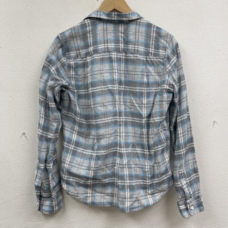 古着 USED シャツ、ブラウス 長袖 Frank & Eileen BARRY チェック柄 カジュアル シャツ S 水色 / ライトブルー / レディース USED 古着 中古 50168219