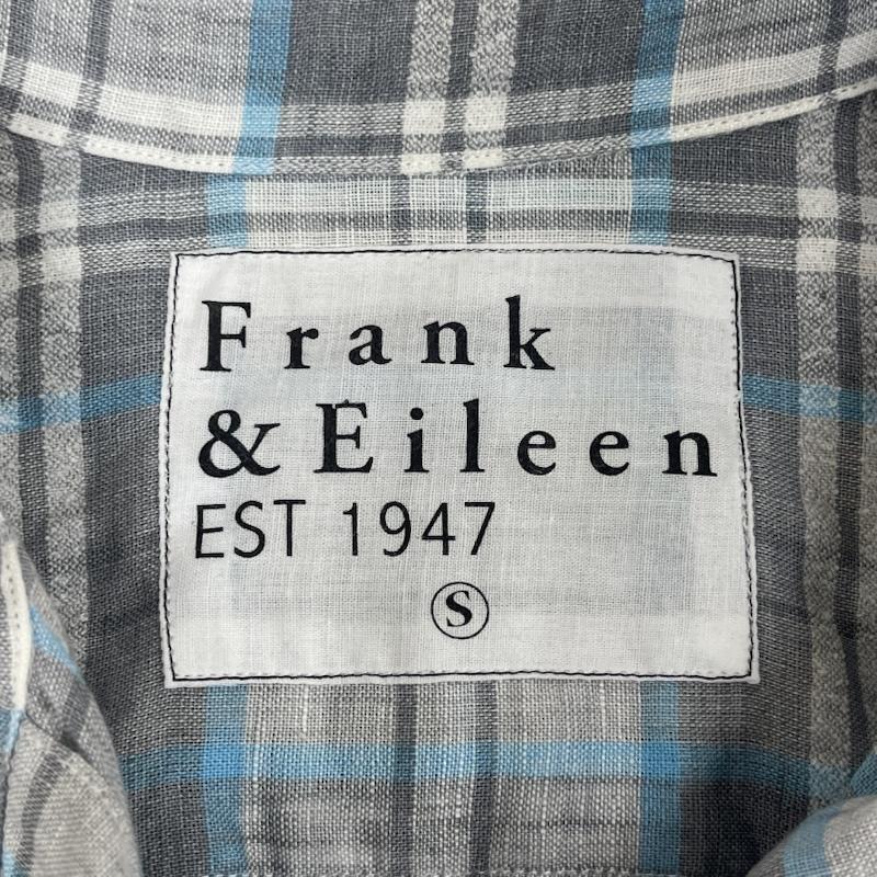 古着 USED シャツ、ブラウス 長袖 Frank & Eileen BARRY チェック柄 カジュアル シャツ S 水色 / ライトブルー / レディース USED 古着 中古 50168219