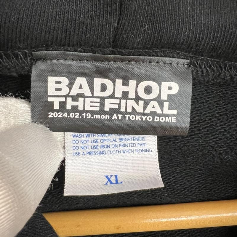 古着 USED パーカー 長袖 BADHOP THE FINAL 東京ドーム 限定 パーカー バッドホップ XL 黒 / ブラック / black メンズ USED 古着 中古 50168223