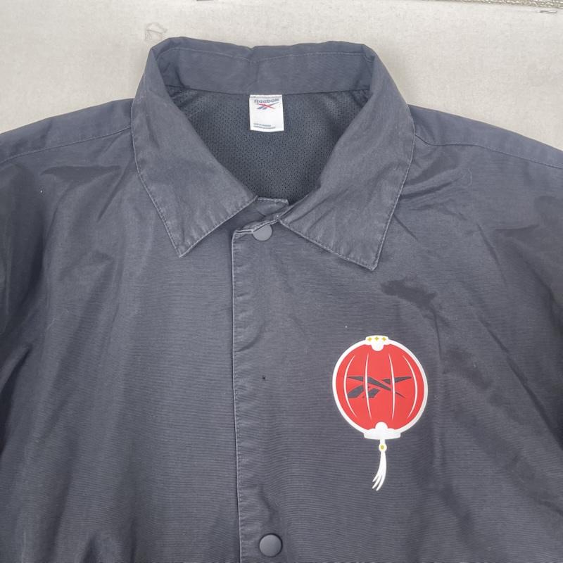 リーボック Reebok ジャケット、上着 ジャンパー、ブルゾン Looney Tunes コラボ Coach Jacket コーチ ジャケット XS 黒 / ブラック / black メンズ USED 古着 中古 50168226