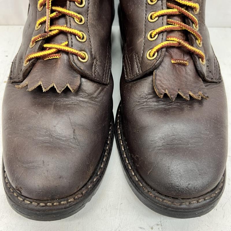 ハソーン HATHORN ブーツ 一般 ロガー ワーク ブーツ US：10 ダークブラウン / ダークブラウン / メンズ USED 古着 中古 50168227