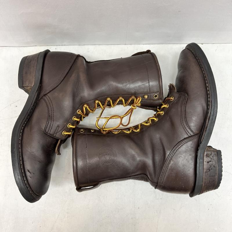 ハソーン HATHORN ブーツ 一般 ロガー ワーク ブーツ US：10 ダークブラウン / ダークブラウン / メンズ USED 古着 中古 50168227