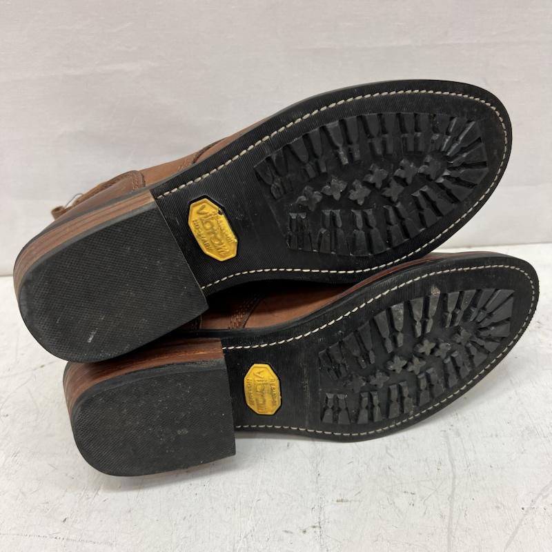 古着 USED ブーツ 一般 メキシコ製 レザーブーツ ウエスタン ワーク US：9 茶 / ブラウン / brown メンズ USED 古着 中古 50168229