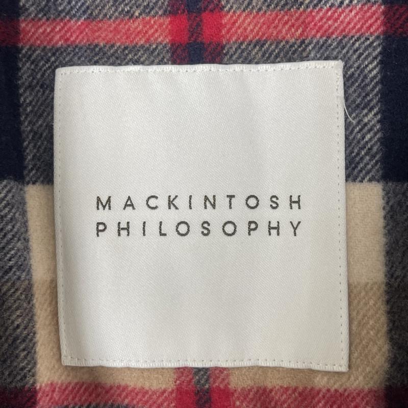 マッキントッシュ フィロソフィー MACKINTOSH PHILOSOPHY コート コート一般 カジュアル ビジネス スタンドカラー ステンカラー コート h1c21-802-29 38 黒 / ブラック / black メンズ USED 古着 中古 50168231