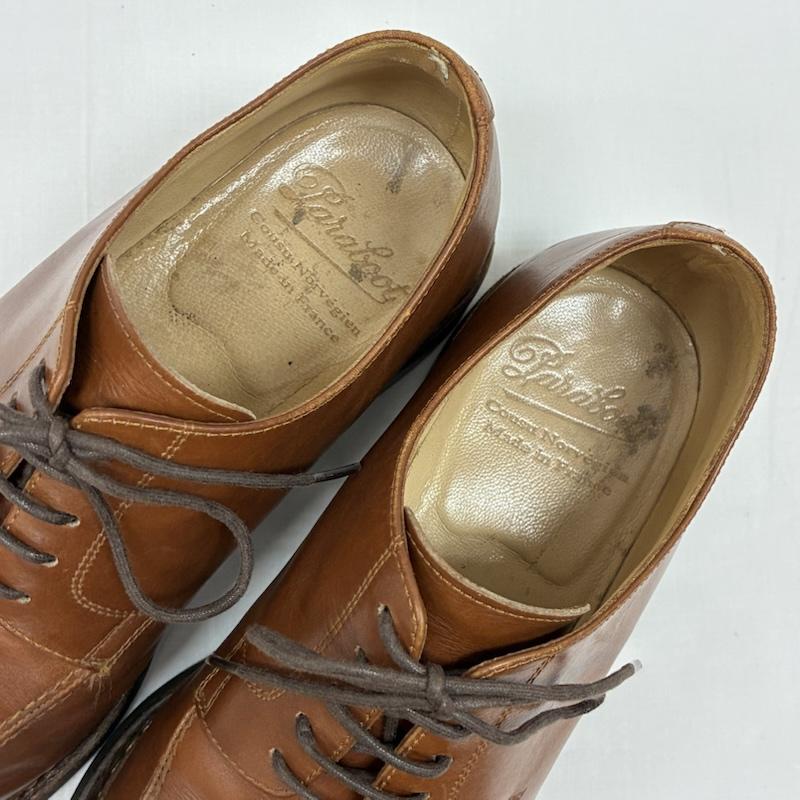 パラブーツ Paraboot 革靴 革靴 ROUSSEAU ルソー Uチップ レースアップ レザー シューズ UK：6 メンズ USED 古着 中古 50168232