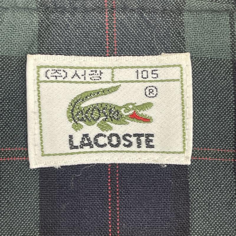 ラコステ LACOSTE ジャケット、上着 ジャンパー、ブルゾン 80s 90s ヴィンテージ ブラックウォッチ柄 ブルゾン ジャンパー マルチカラー / マルチカラー / multicolor メンズ USED 古着 中古 50168234