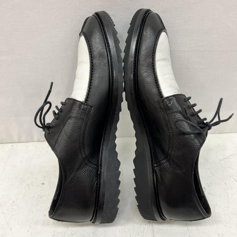 アニエス・ベー agnes b. 革靴 革靴 イタリア製 ツートーン レザーシューズ CU01 DERBY size42 - 黒 / ブラック / black X 白 / ホワイト / white メンズ USED 古着 中古 50168235