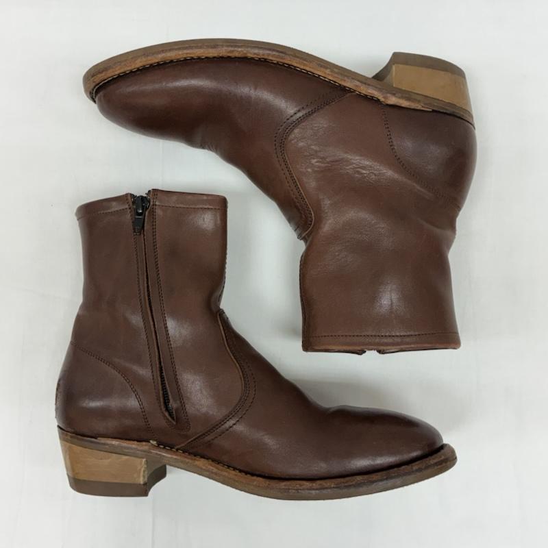 メゾン マルジェラ Maison Margiela ブーツ ショートブーツ REPLICA Tight high ankle boot アルバカーキ キャンパス サイドジップ ブーツ - メンズ USED 古着 中古 50168236