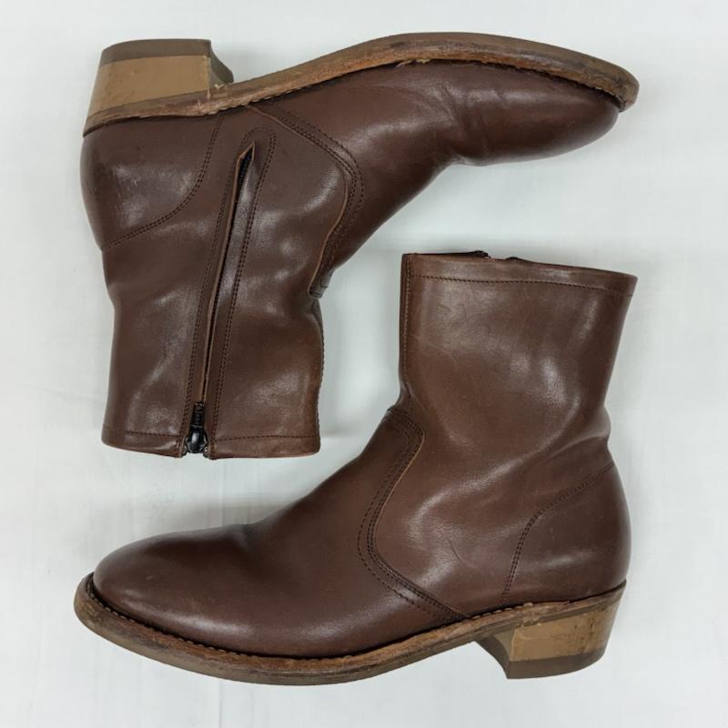 メゾン マルジェラ Maison Margiela ブーツ ショートブーツ REPLICA Tight high ankle boot アルバカーキ キャンパス サイドジップ ブーツ - メンズ USED 古着 中古 50168236