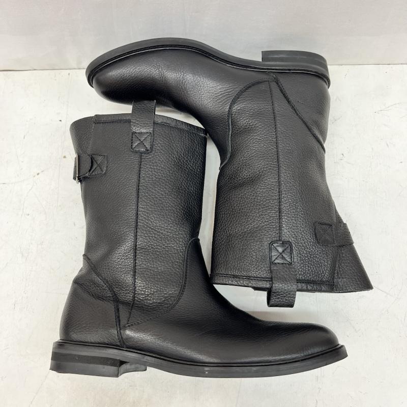 アニエス・ベー agnes b. ブーツ エンジニアブーツ レザー バイカーブーツ size42 - 黒 / ブラック / black メンズ USED 古着 中古 50168237