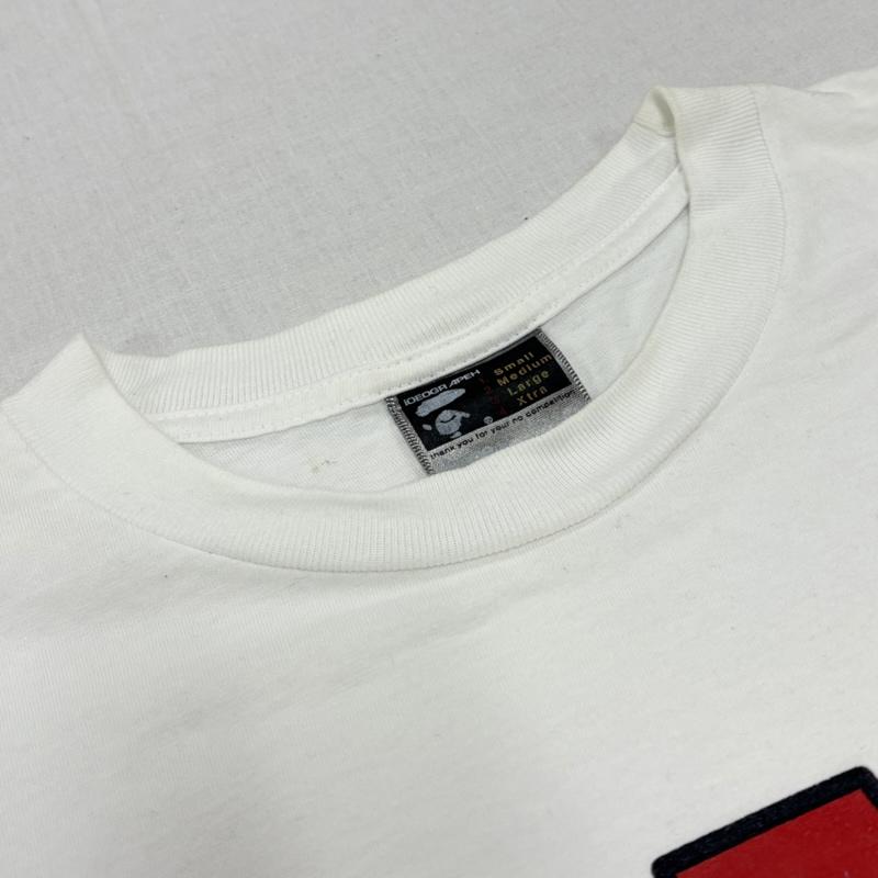 アベイシングエイプ A BATHING APE Tシャツ 半袖 90s go bape ロゴ プリント 半袖 Tシャツ MILO ヴィンテージ L プリント X ロゴ、文字 X キャラクター 白 / ホワイト / white X 赤 / レッド / red X 黒 / ブラック / black メンズ USED 古着 中古 50168238