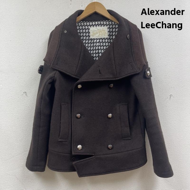 アレキサンダーリーチャン AlexanderLeeChang コート ピーコート 日本製 SAKASAMA P COAT ミリタリーウェア サカサマ Pコート 0 茶 / ブラウン / brown レディース USED 古着 中古 50168239