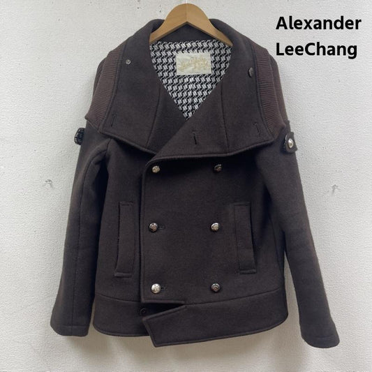アレキサンダーリーチャン AlexanderLeeChang コート ピーコート 日本製 SAKASAMA P COAT ミリタリーウェア サカサマ Pコート 0 茶 / ブラウン / brown レディース USED 古着 中古 50168239