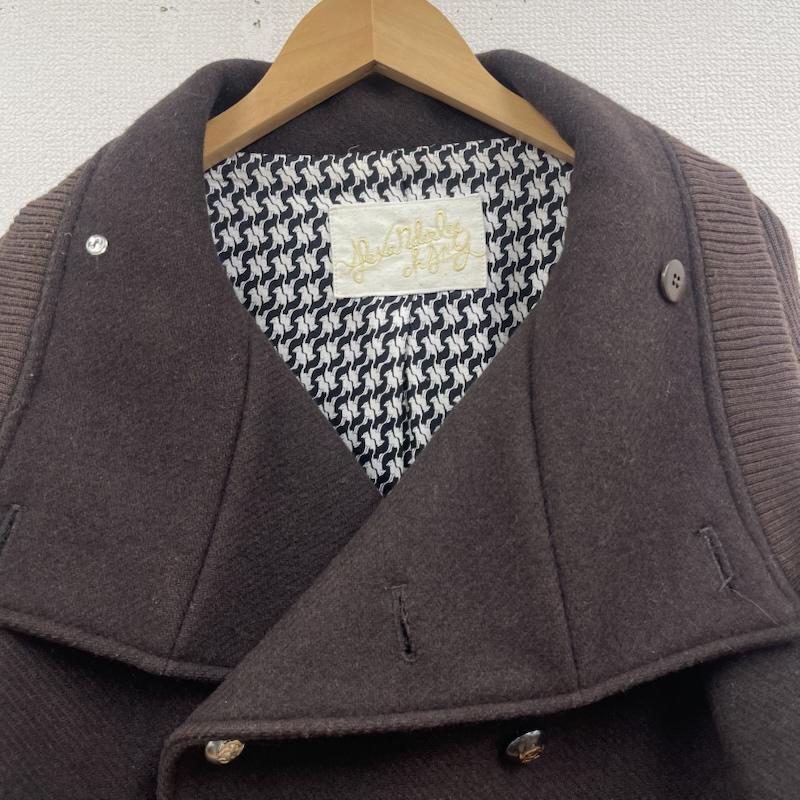 アレキサンダーリーチャン AlexanderLeeChang コート ピーコート 日本製 SAKASAMA P COAT ミリタリーウェア サカサマ Pコート 0 茶 / ブラウン / brown レディース USED 古着 中古 50168239