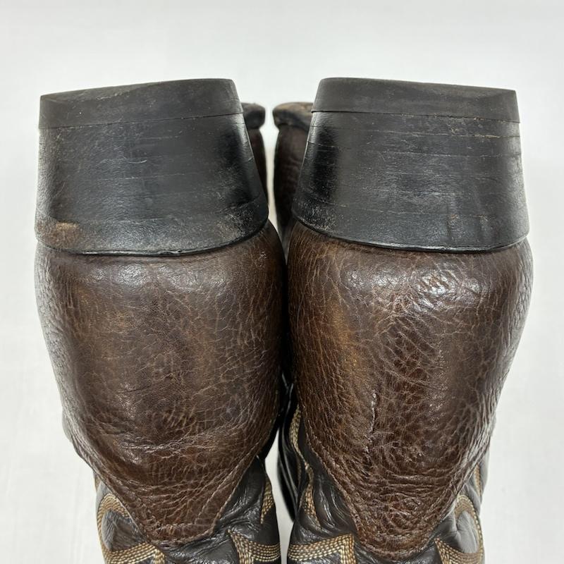 トニーラマ Tony Lama ブーツ ウエスタンブーツ J67044 レザー ウエスタン ブーツ 10 E US：10 メンズ USED 古着 中古 50168240