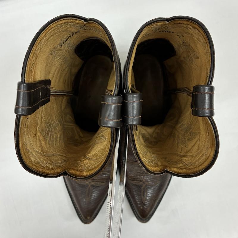 トニーラマ Tony Lama ブーツ ウエスタンブーツ J67044 レザー ウエスタン ブーツ 10 E US：10 メンズ USED 古着 中古 50168240