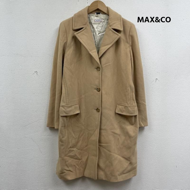 マックスアンドコー MAX&CO コート コート一般 イタリア製 シングル ウール カジュアル ロング チェスター コート ベージュ / ベージュ / beige レディース USED 古着 中古 50168245