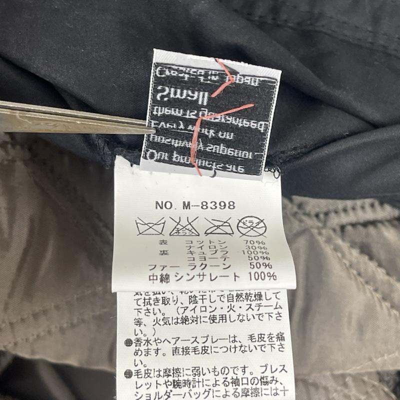 古着 USED ジャケット、上着 ジャンパー、ブルゾン Thinsulate 日本製 ファー フード付 ジップアップ ジャンパー アウター 3M 黒 / ブラック / black メンズ USED 古着 中古 50168246