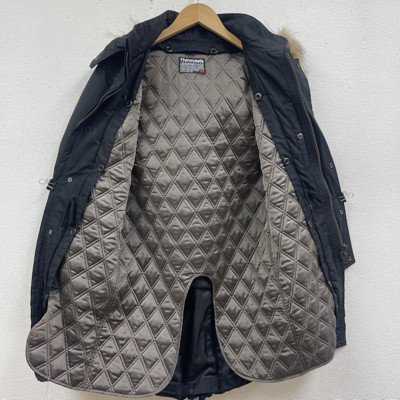 古着 USED ジャケット、上着 ジャンパー、ブルゾン Thinsulate 日本製 ファー フード付 ジップアップ ジャンパー アウター 3M 黒 / ブラック / black メンズ USED 古着 中古 50168246