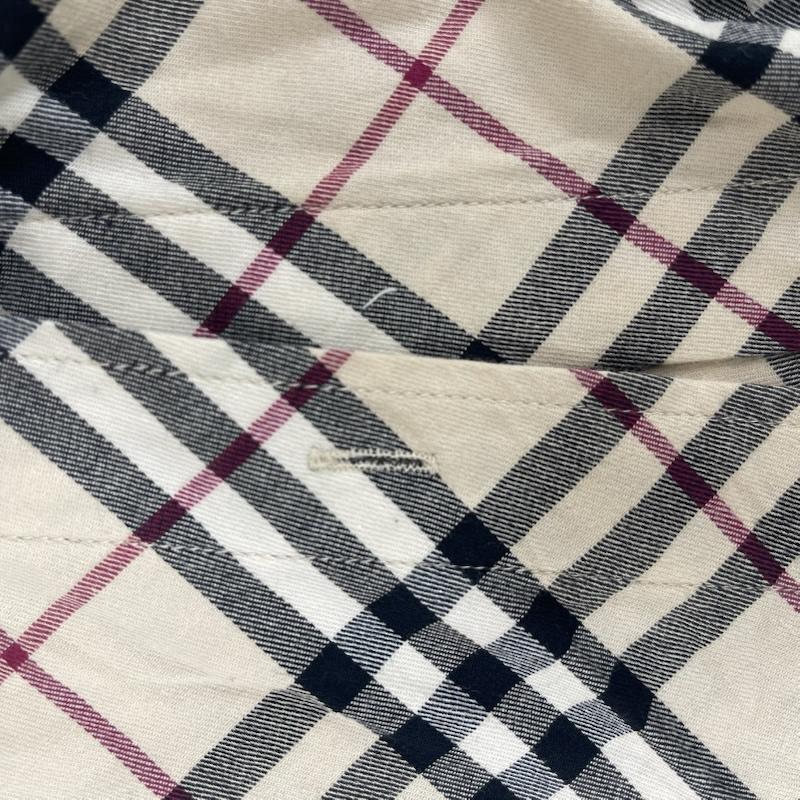 バーバリーロンドン Burberry London シャツ、ブラウス 長袖 ナイト刺繍 ノバチェック柄 長袖 シャツ M ベージュ / ベージュ / beige レディース USED 古着 中古 50168248