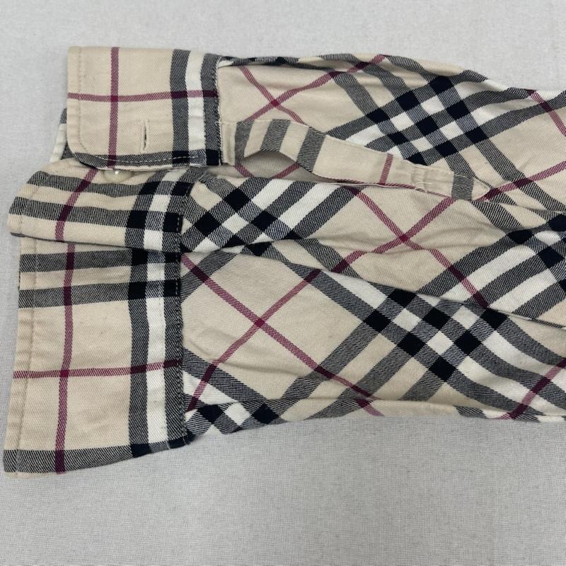 バーバリーロンドン Burberry London シャツ、ブラウス 長袖 ナイト刺繍 ノバチェック柄 長袖 シャツ M ベージュ / ベージュ / beige レディース USED 古着 中古 50168248