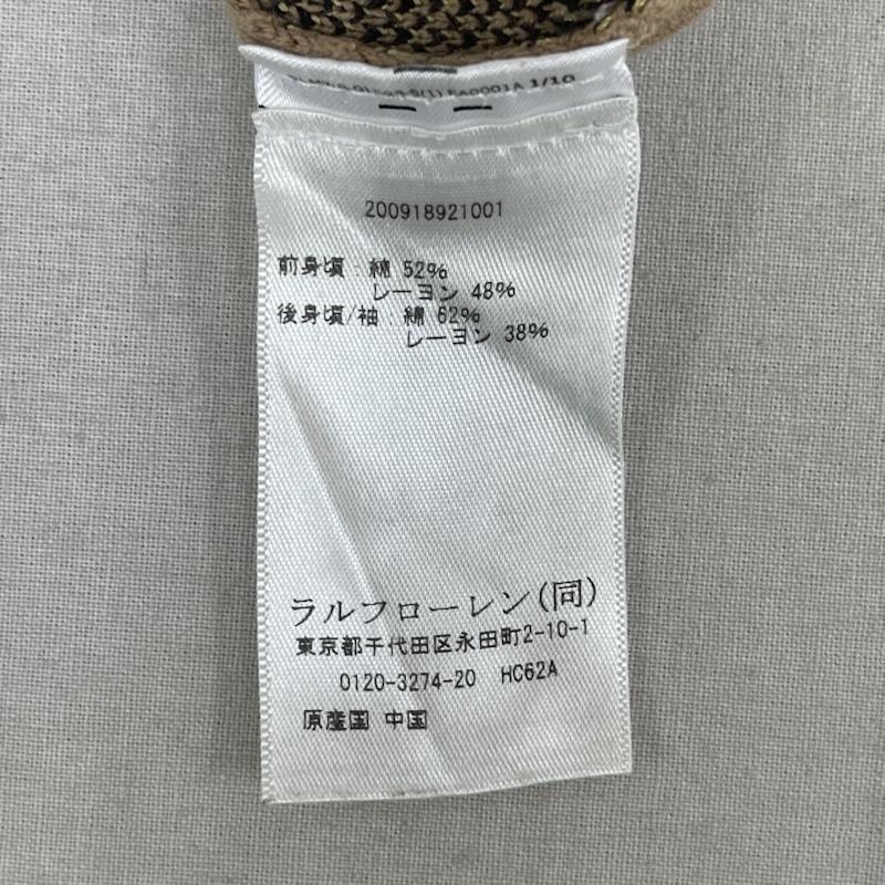ローレンラルフローレン LAUREN RALPH LAUREN ニット、セーター 長袖 ベルティングモチーフ コットンブレンド セーター XS ベージュ / ベージュ / beige レディース USED 古着 中古 50168250